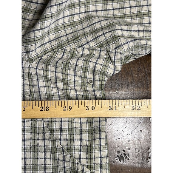 Men's Riggs by Wrangler Long Sleeve Work Shirt 3XL Plaid - Picture 6 of 7